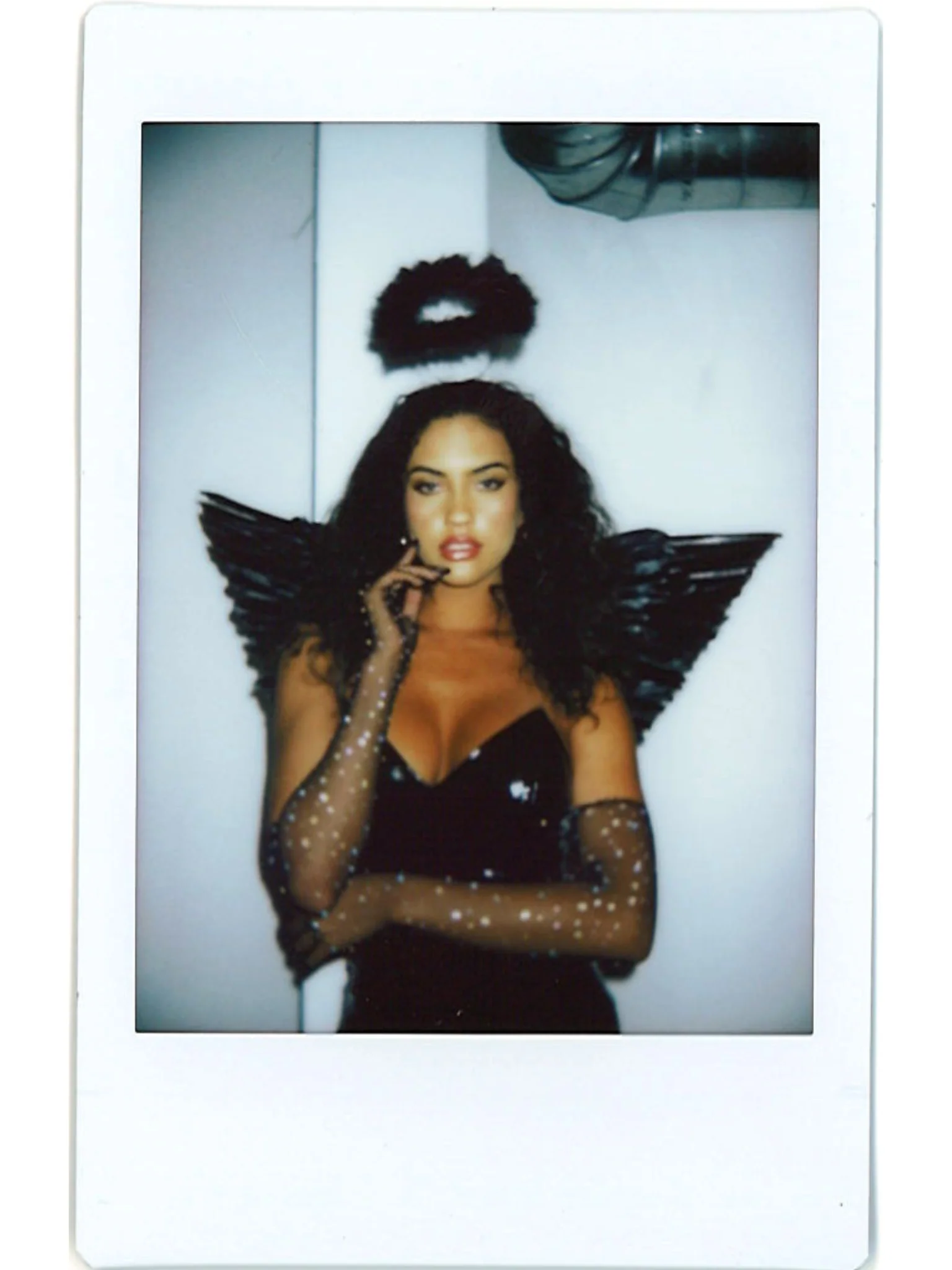Feather Angel Wings & Halo Accessory Kit - Image 5