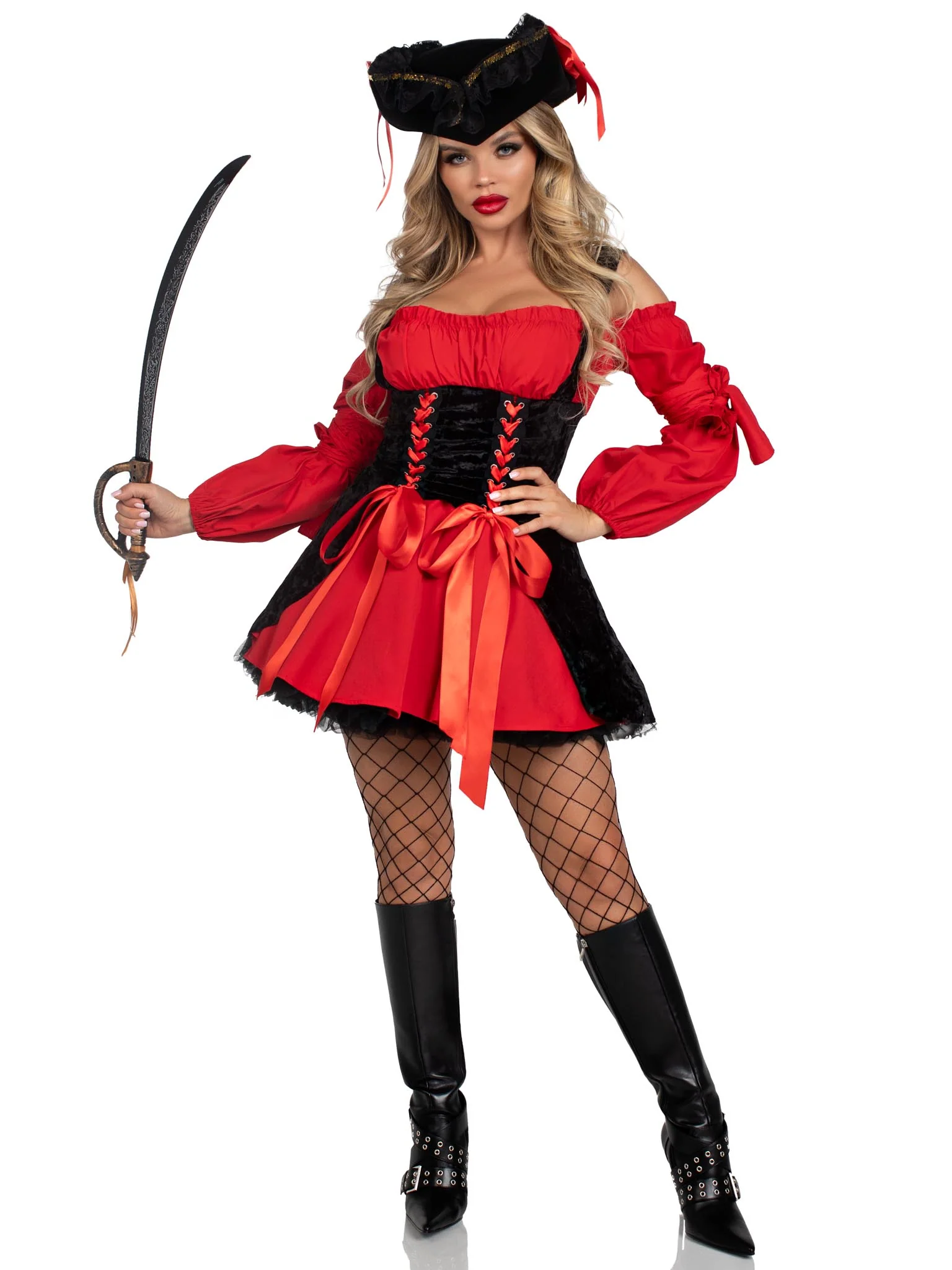 Vixen Pirate Wench Costume - Image 4