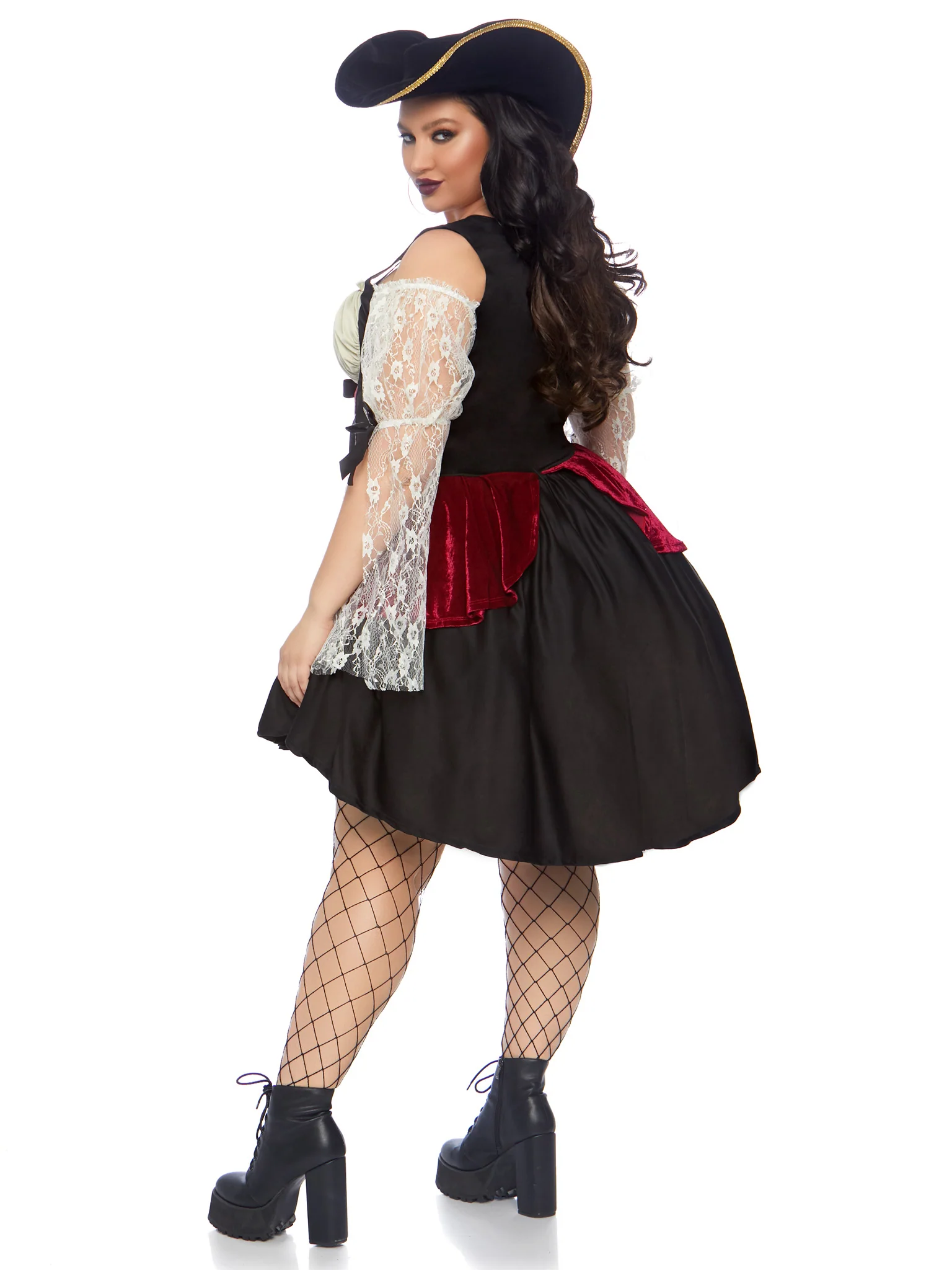 Plus Wicked Waters Wench Costume - Image 4