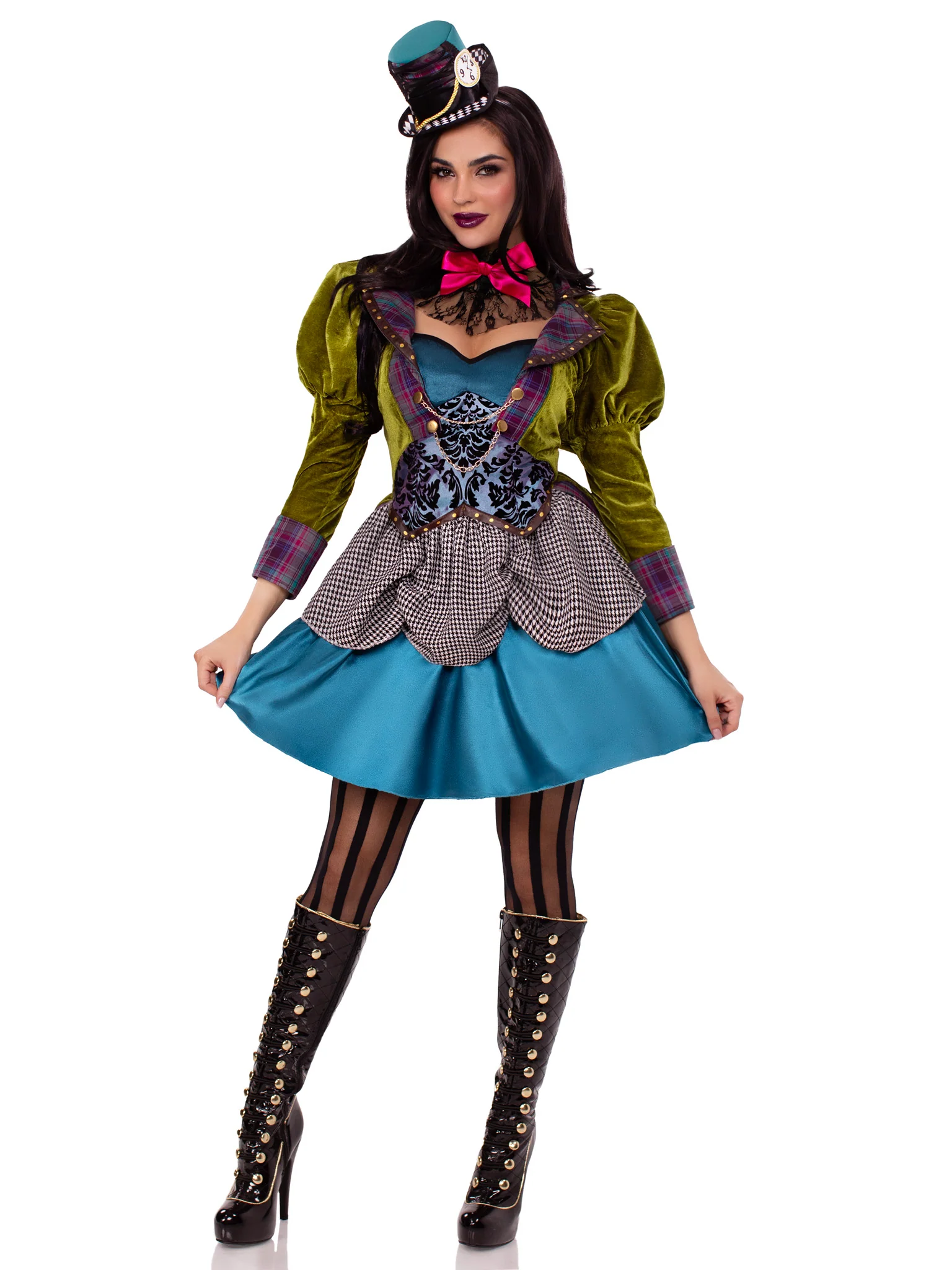 Deluxe Mad Hatter Costume - Image 4