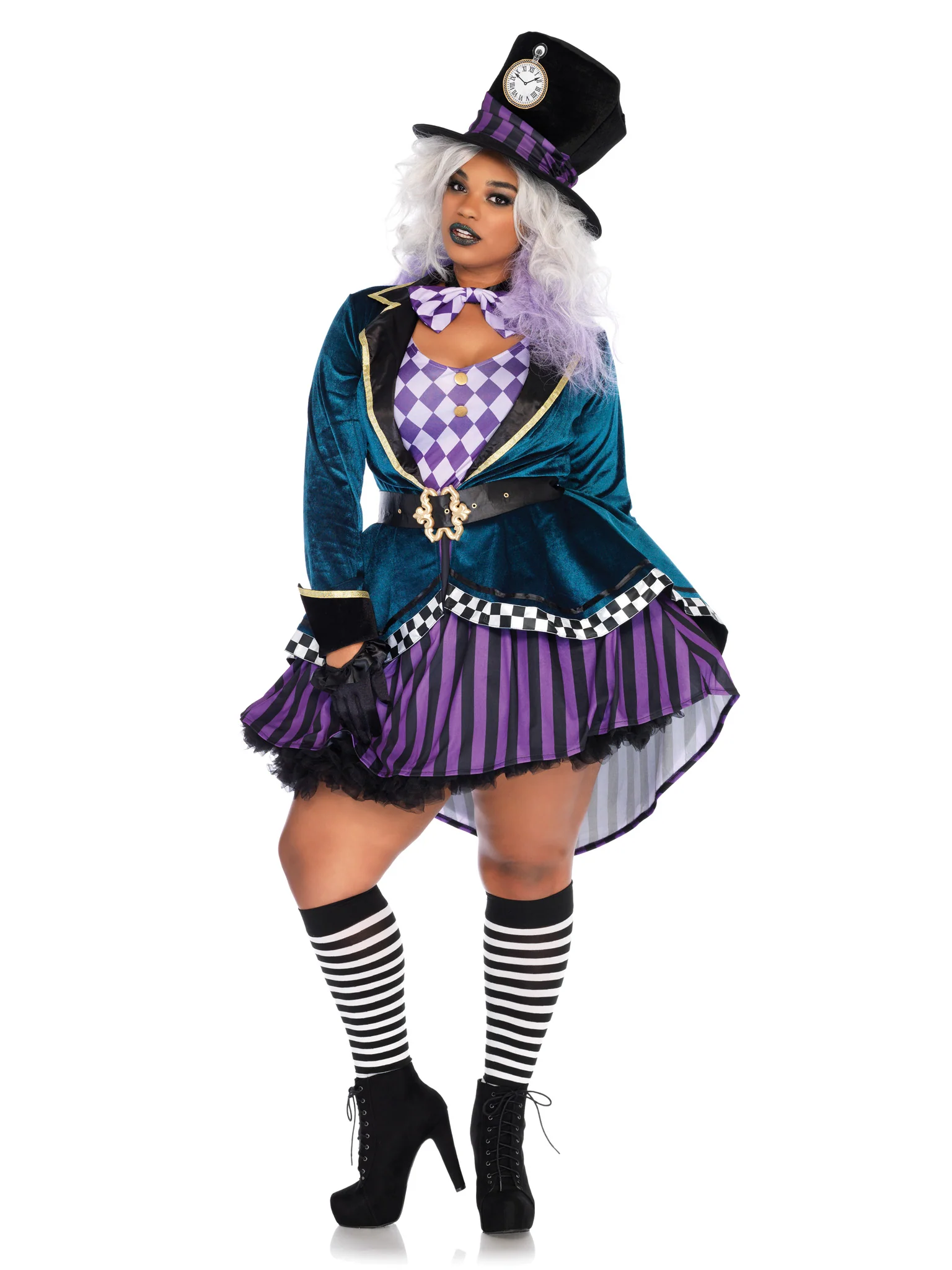 Plus Delightful Mad Hatter Costume - Image 3