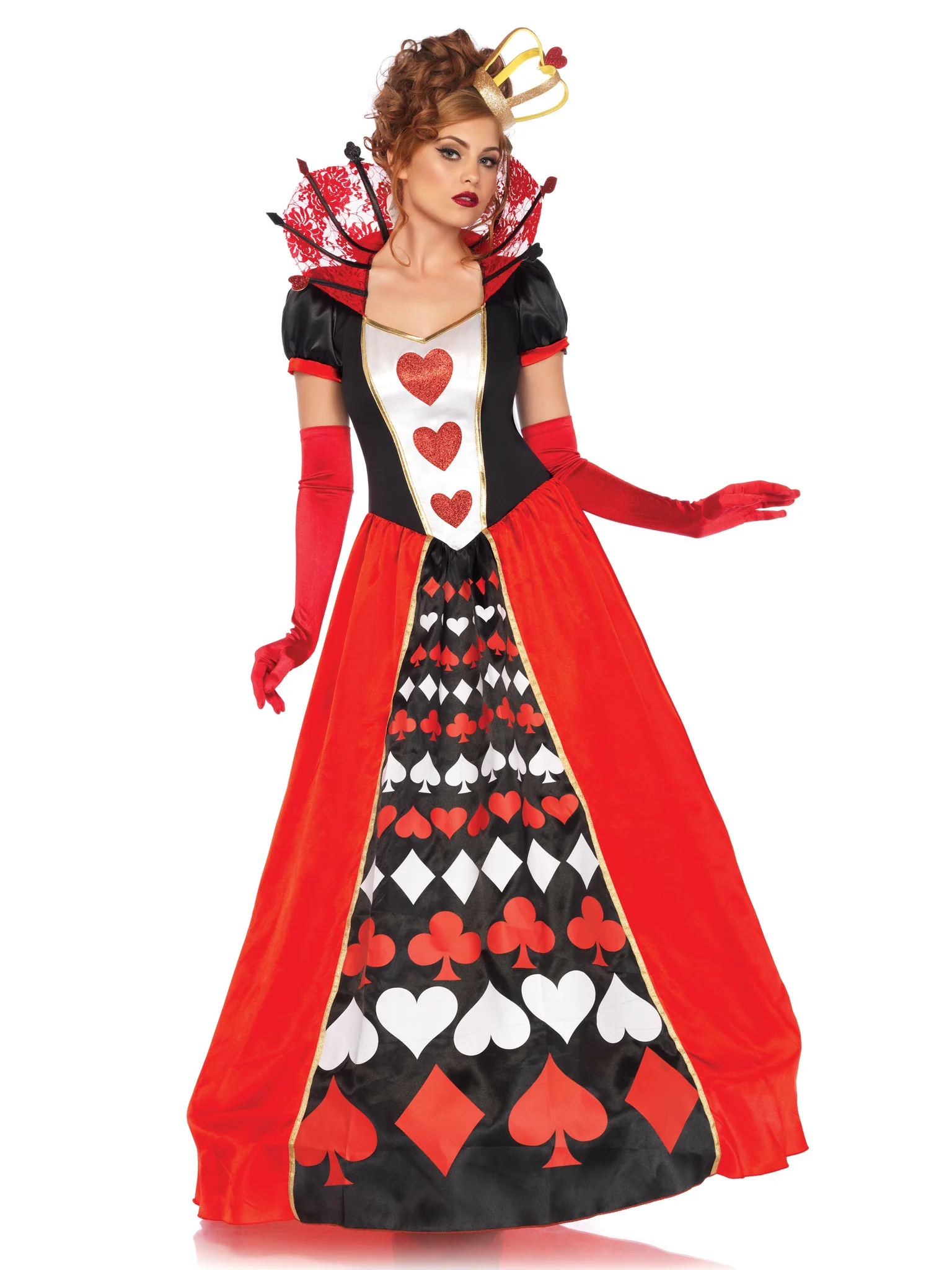 Deluxe Queen Of Hearts Costume - Image 3