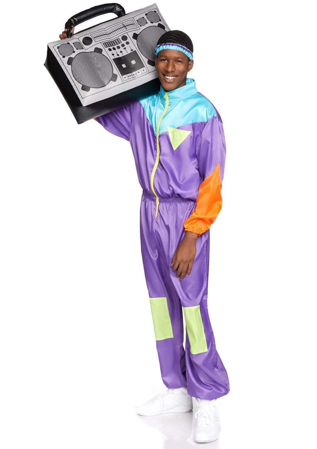 Men's Track Suit 80s Costume - Image 4