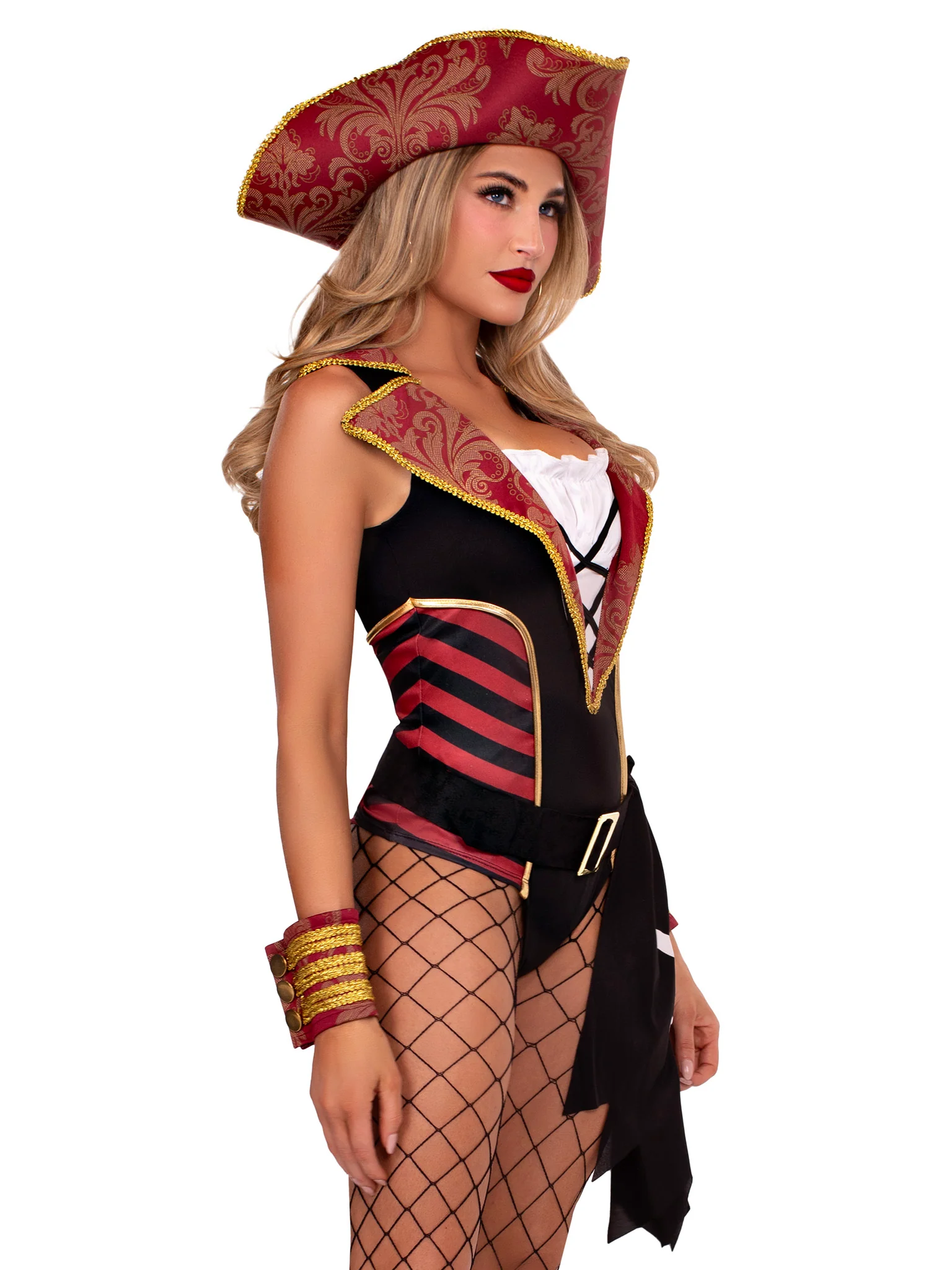 Sultry Swashbuckler Pirate Costume - Image 3