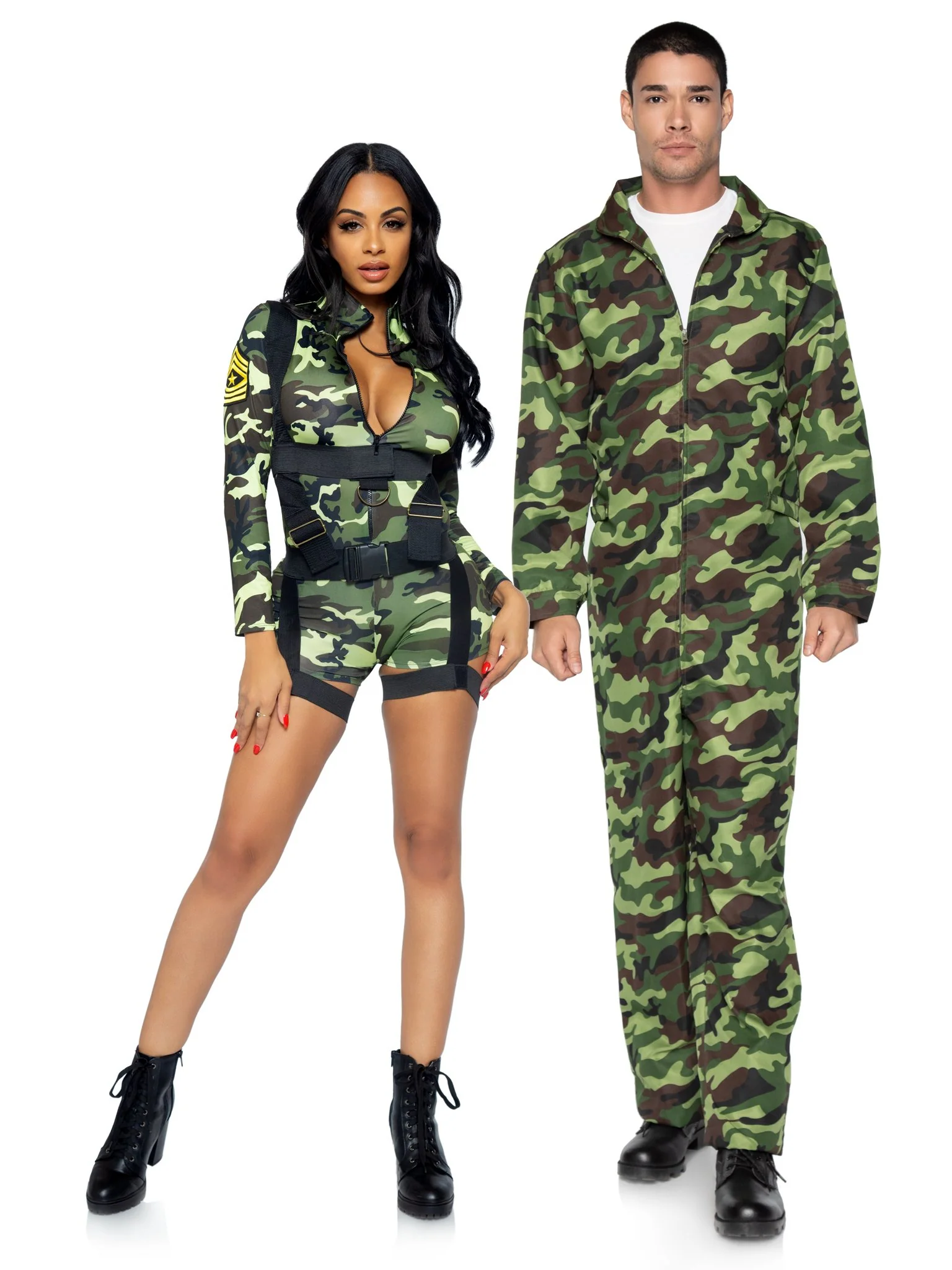 Men's Camo Coveralls Jumpsuit - Image 4