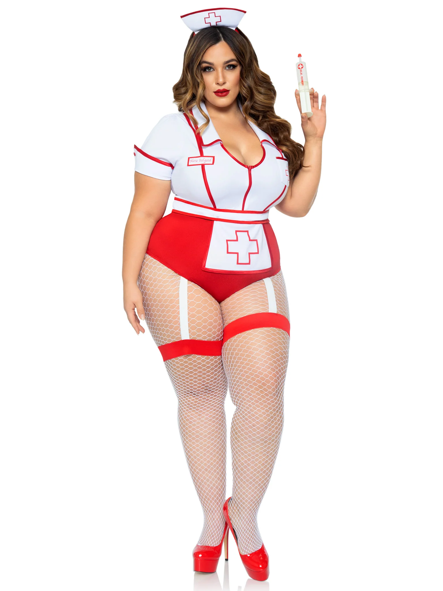 Plus Nurse Feelgood Sexy Costume - Image 7