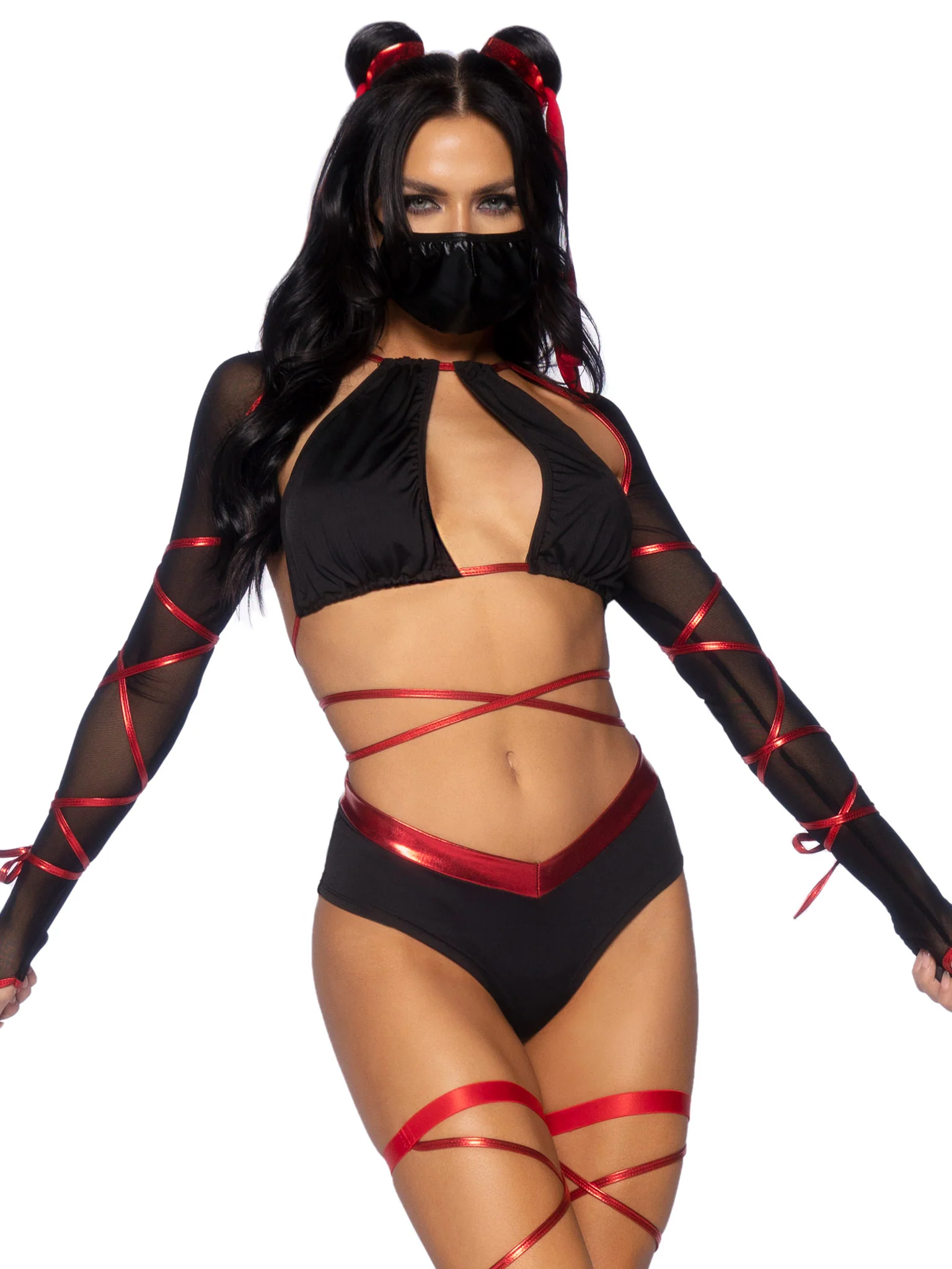 Lethal Ninja Costume - Image 4