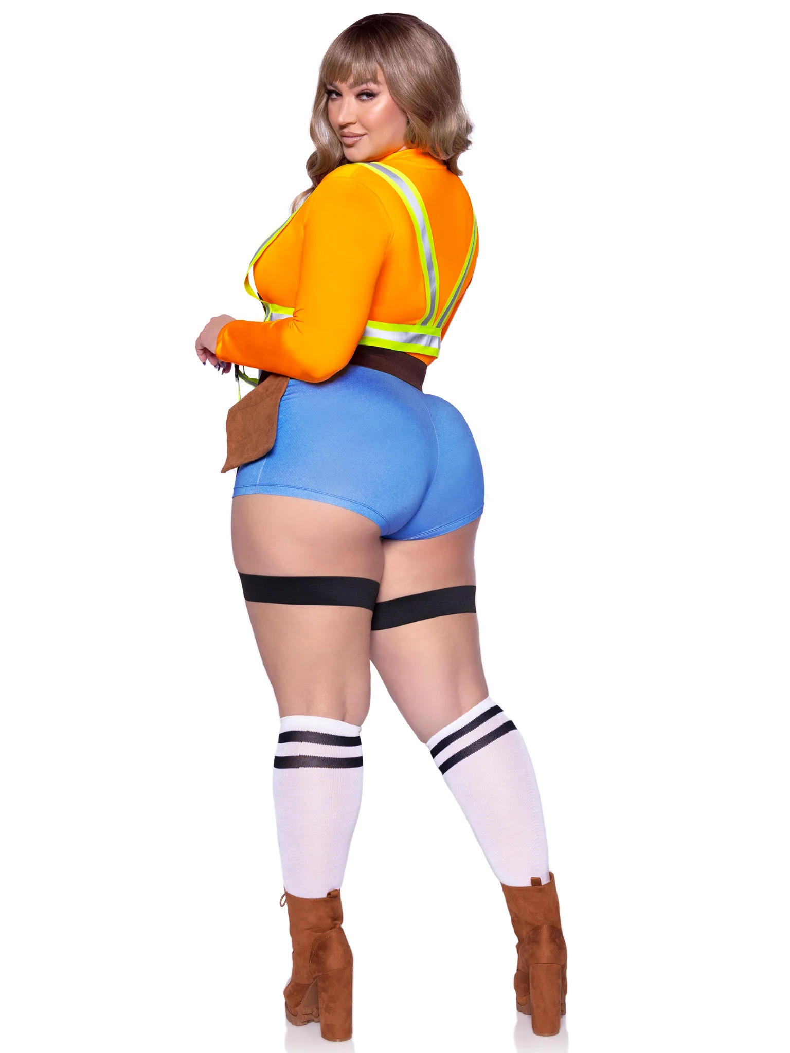 Plus Nailed It Construction Worker Costume - Image 5