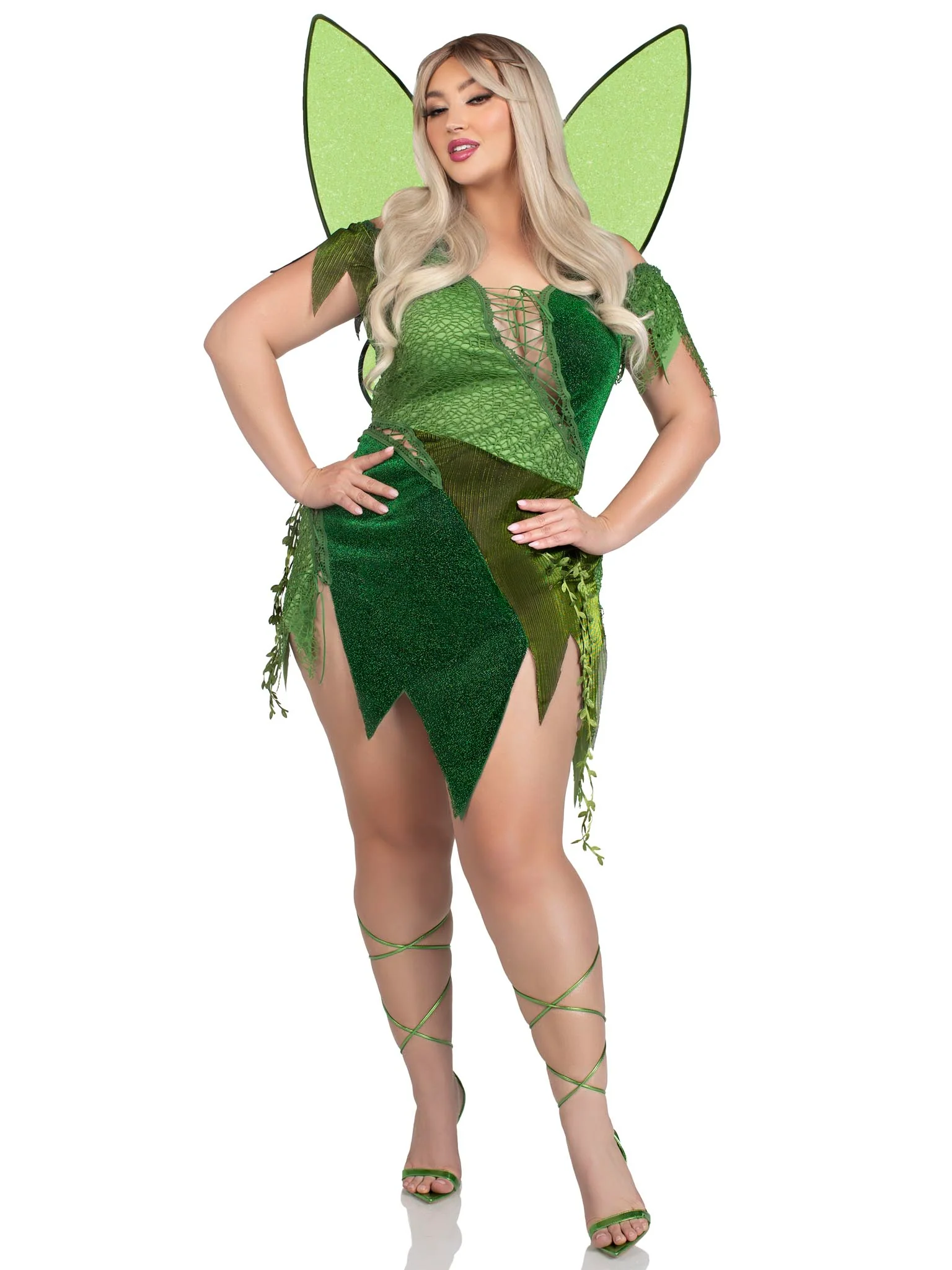Plus Forest Fairy Costume - Image 5