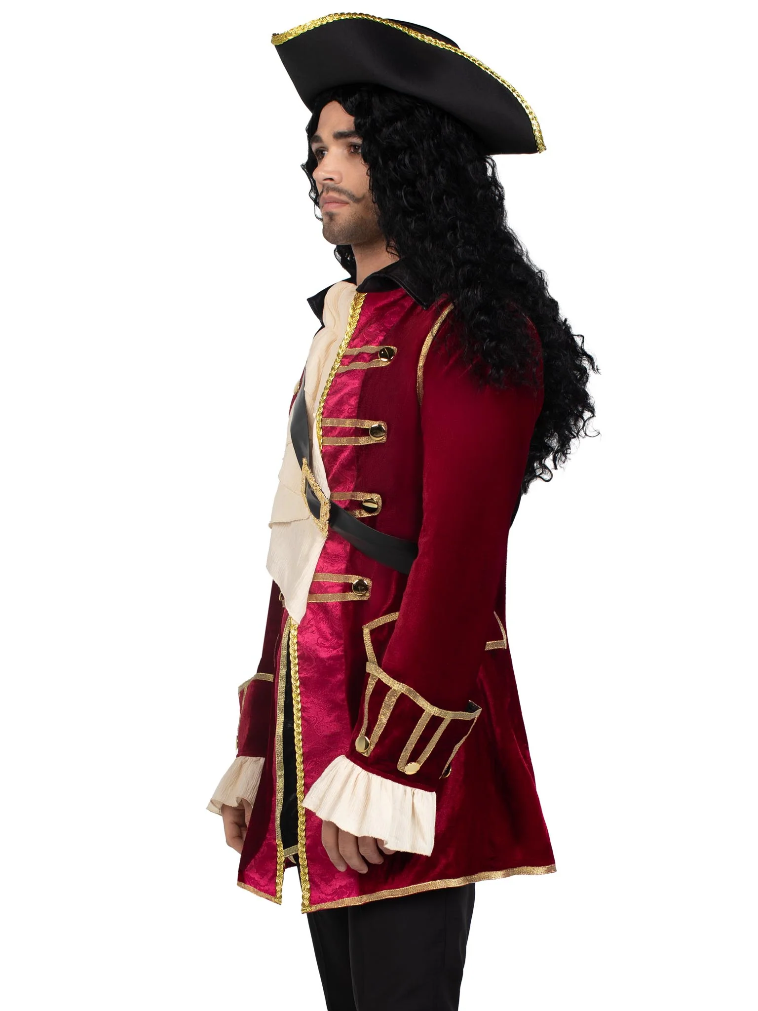 Men's Pirate Captain Costume - Image 3