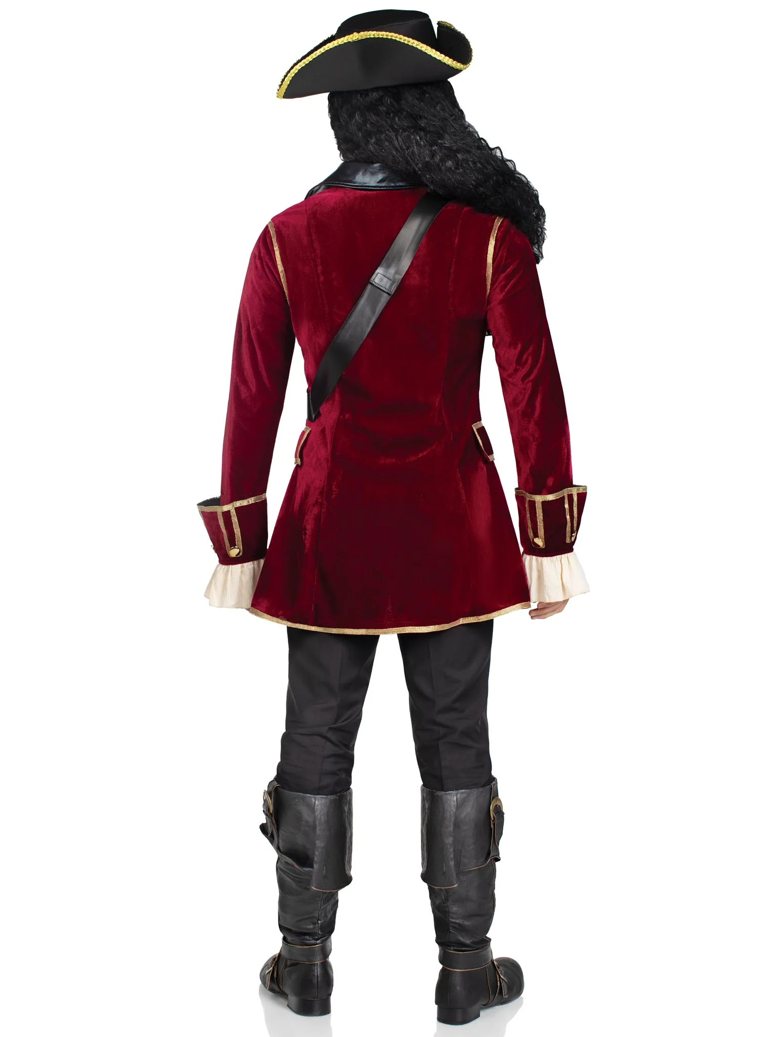Men's Pirate Captain Costume - Image 6