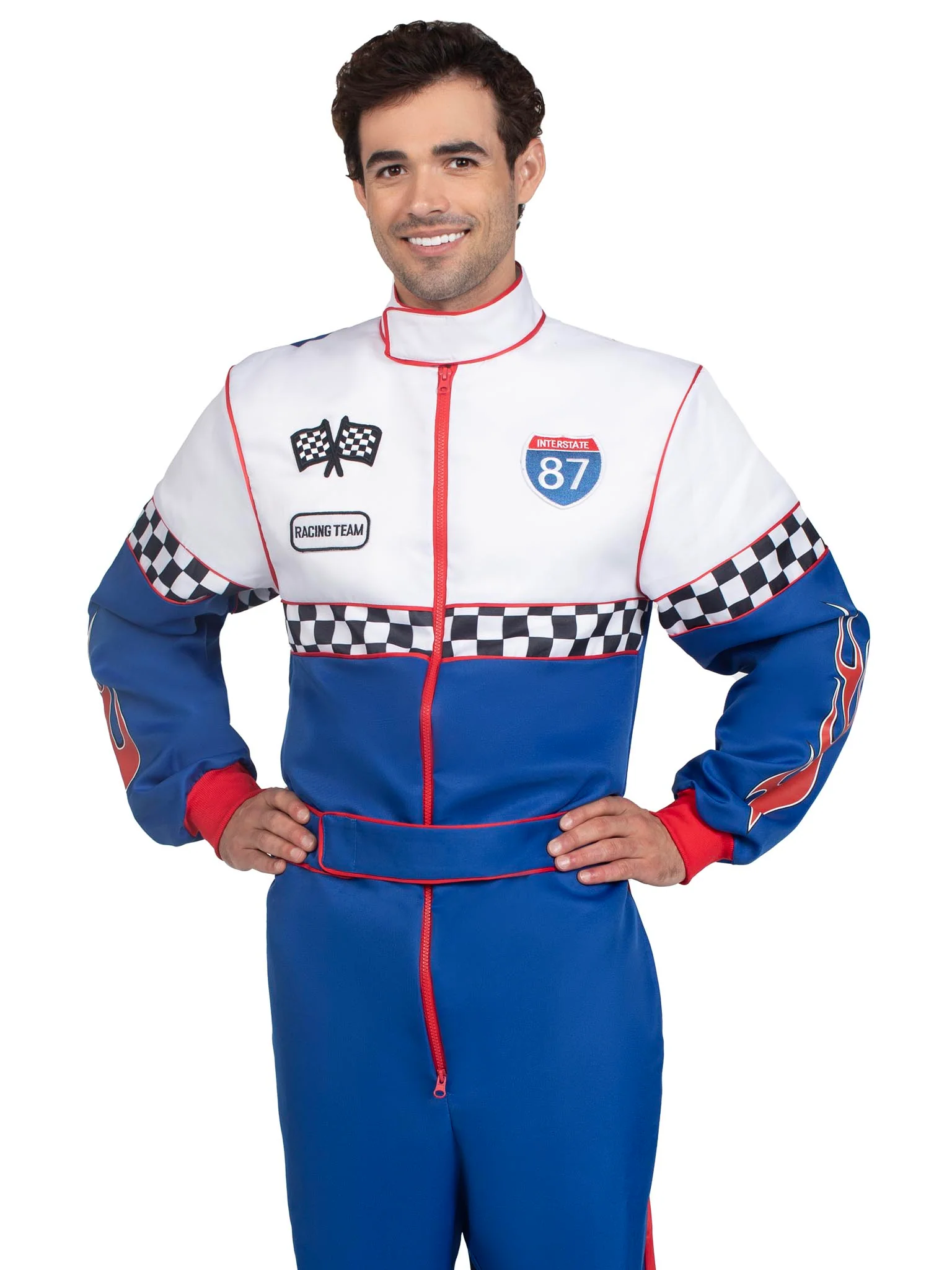 Men's Speedway Racer Costume - Image 4