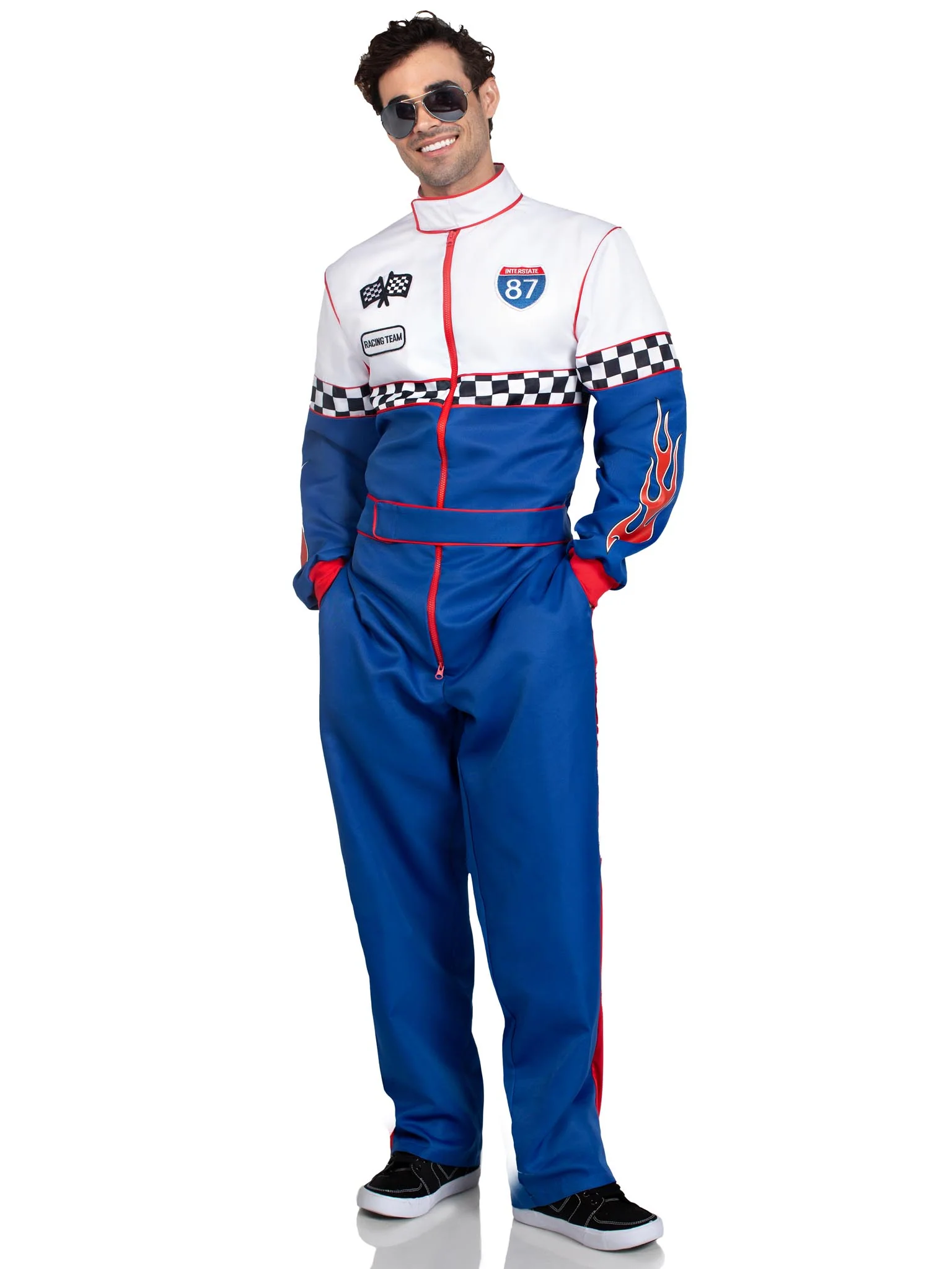 Men's Speedway Racer Costume - Image 5