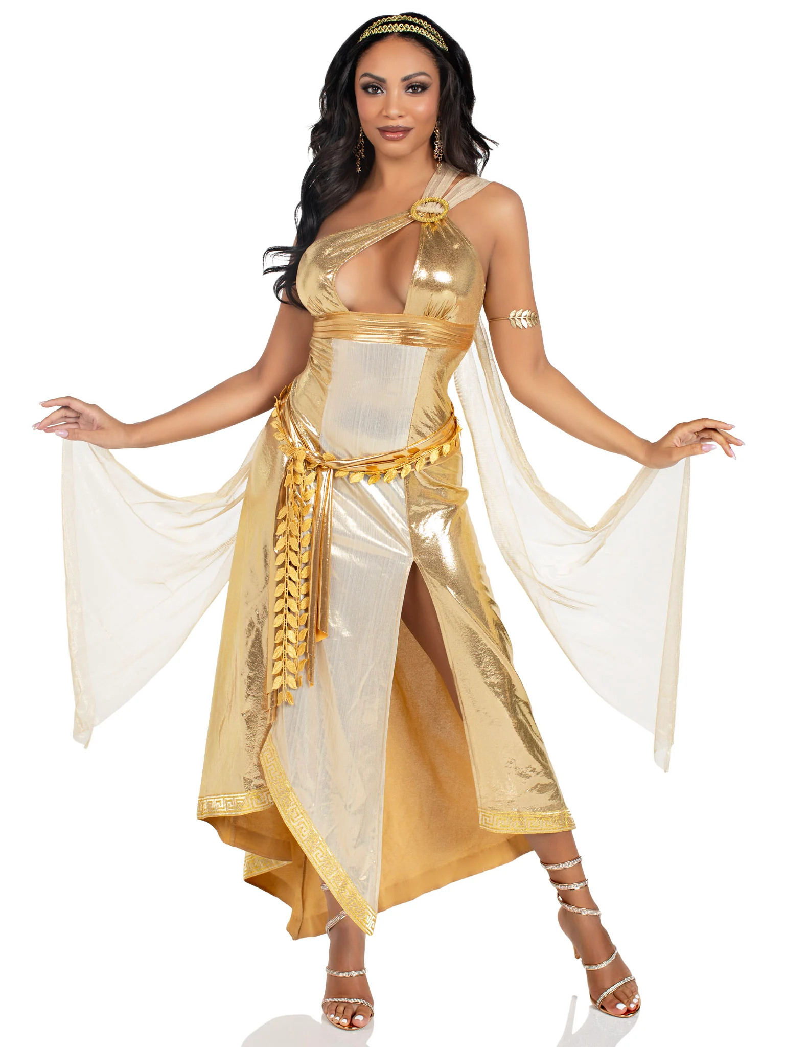 Golden Goddess Costume - Image 4