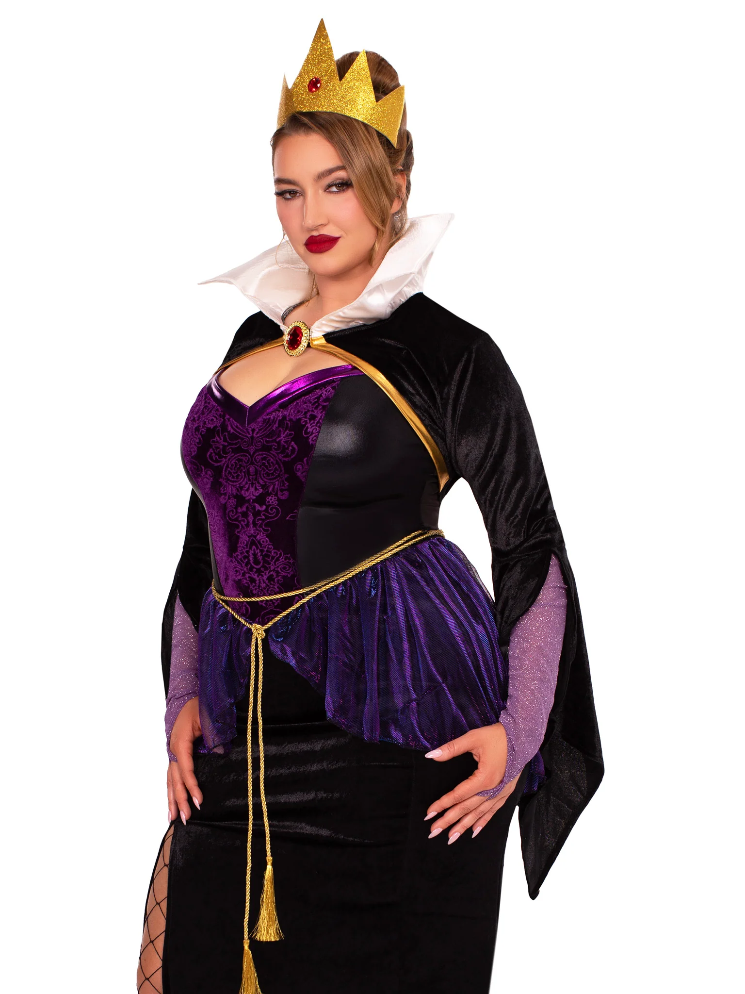 Plus Evil Queen Costume - Image 5