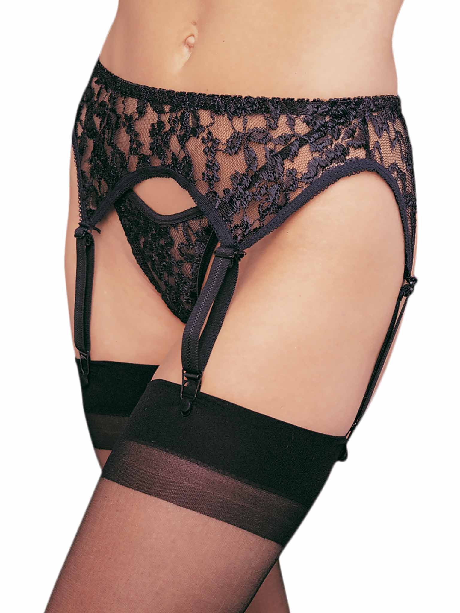 Lolita Garter Belt & Thong Set - Image 3