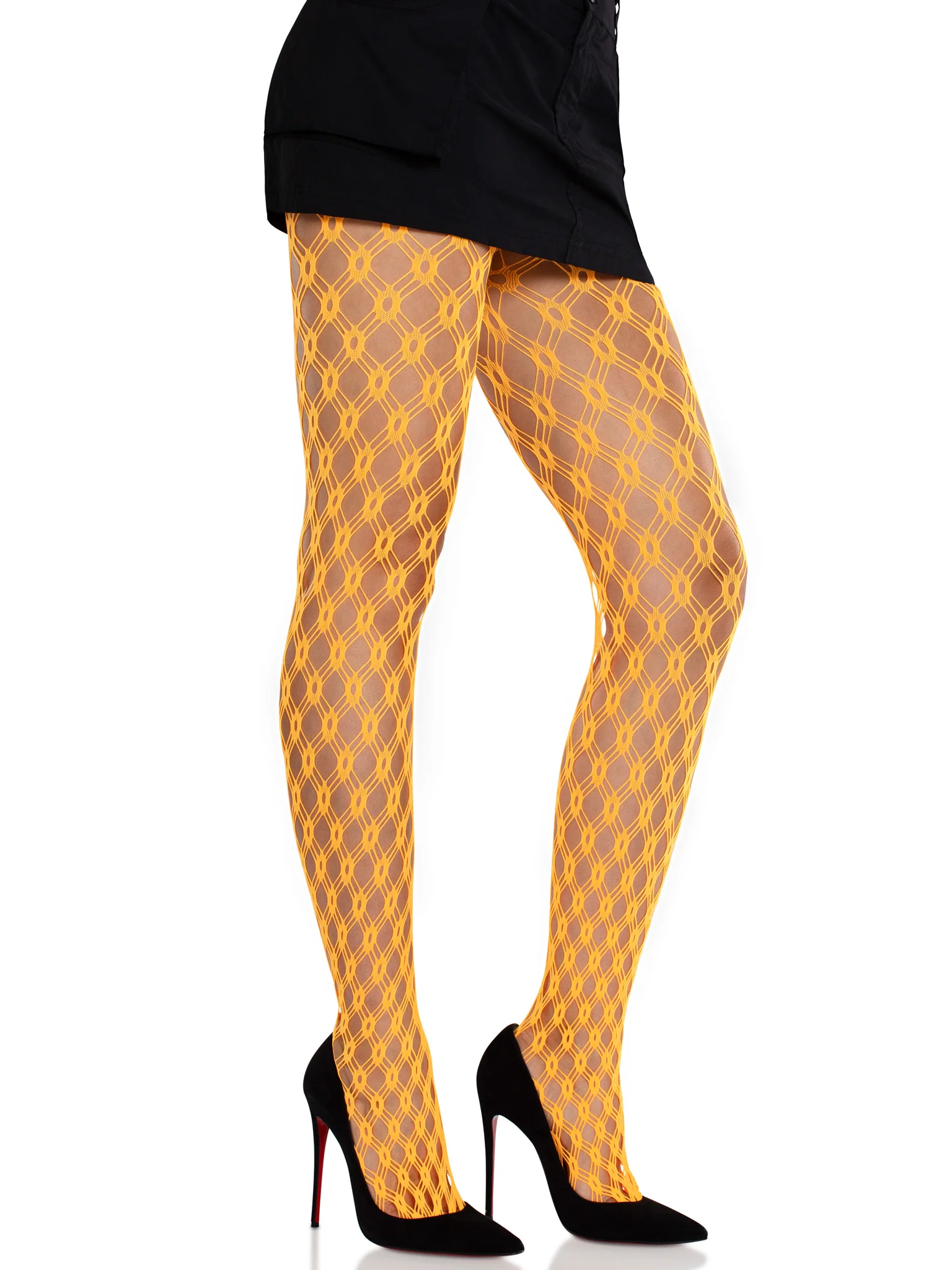 Lyric Eyelet Net Tights - Image 8