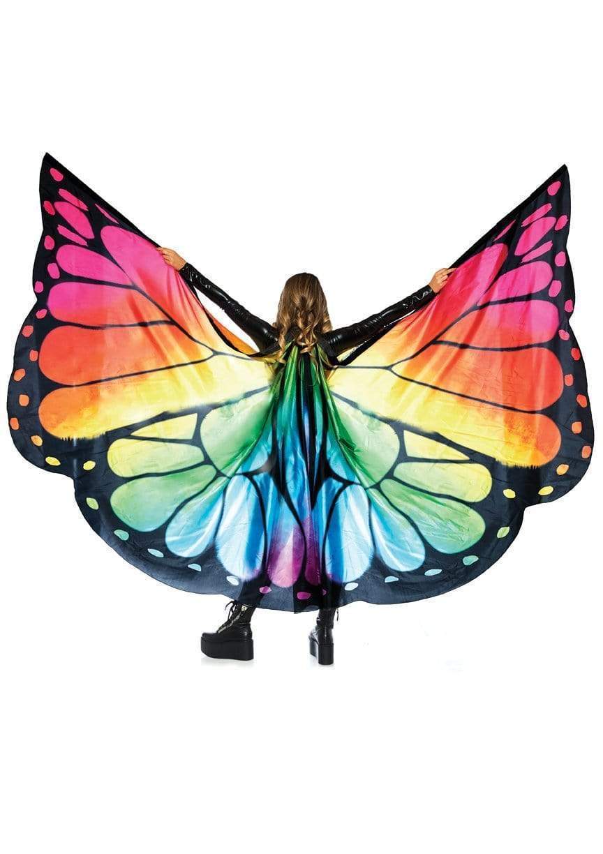 Festival Butterfly Wing Halter Cape with Batons - Image 3