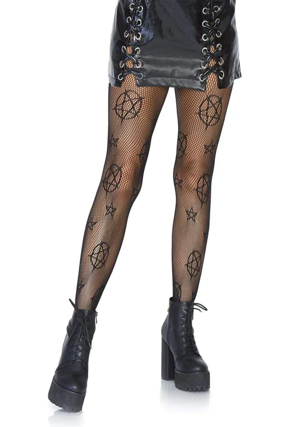 Alt Fishnet Tights Hosiery Bundle - Image 4