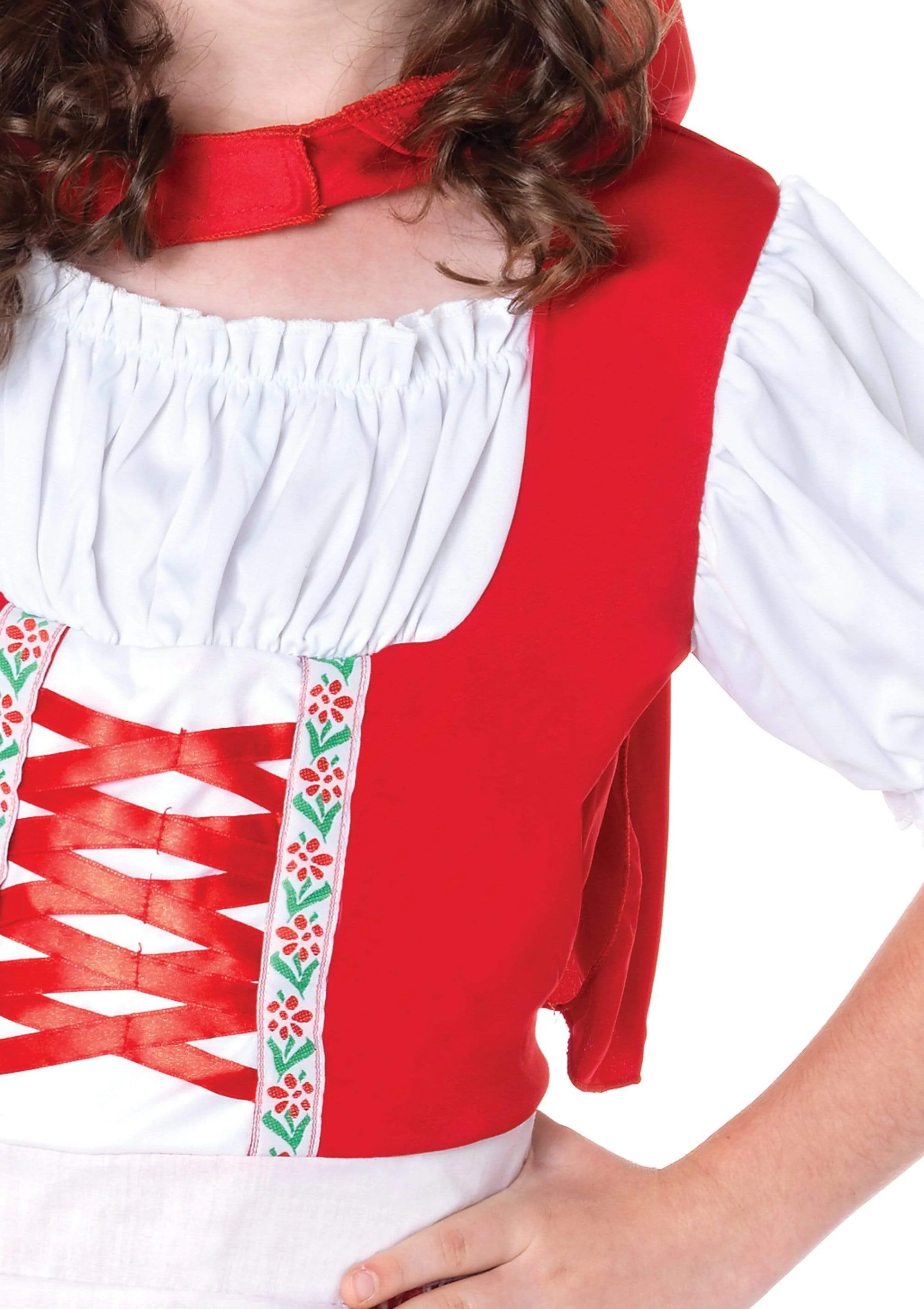 Girl's Lil' Miss Red Riding Hood Costume - Image 3