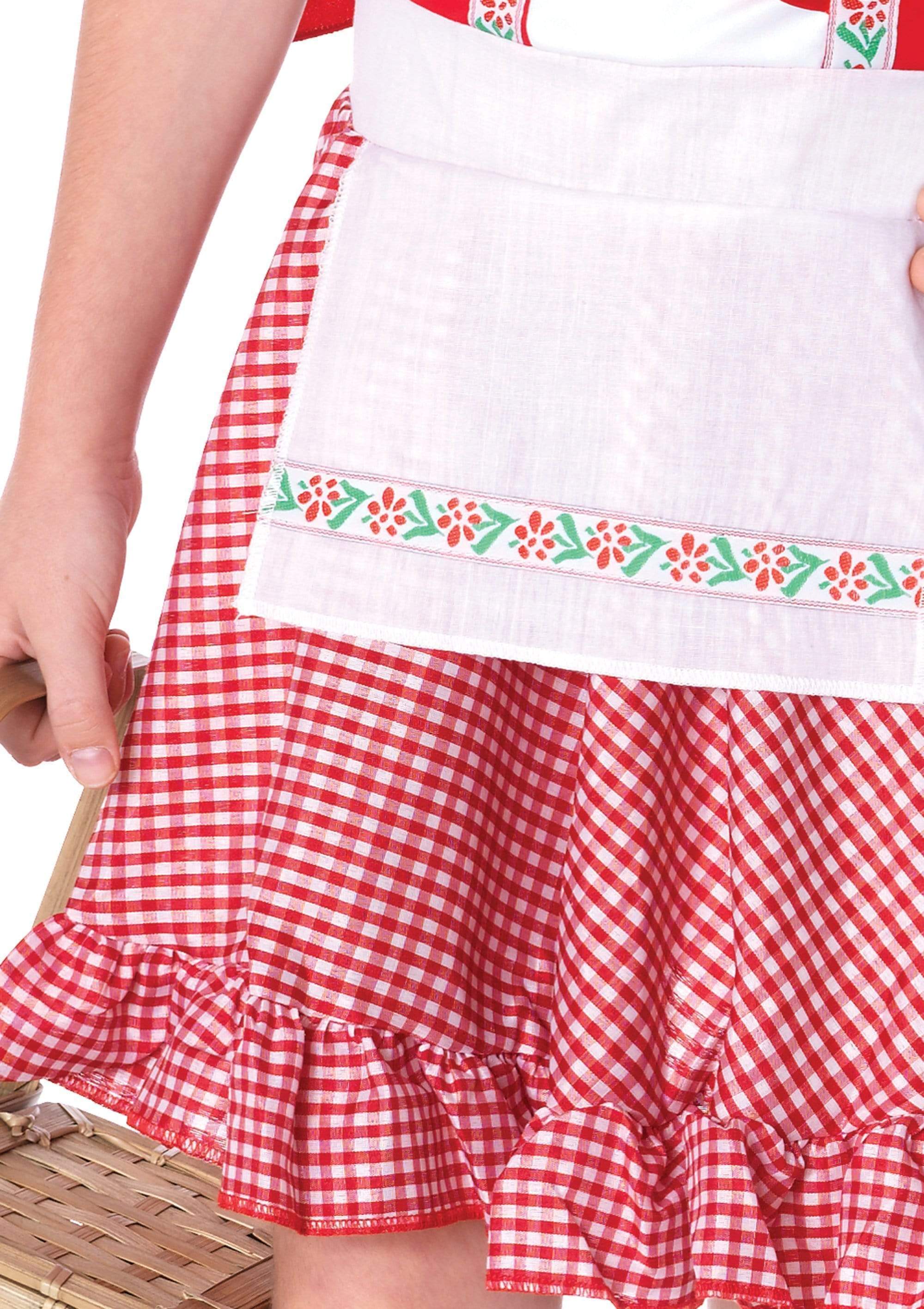 Girl's Lil' Miss Red Riding Hood Costume - Image 4