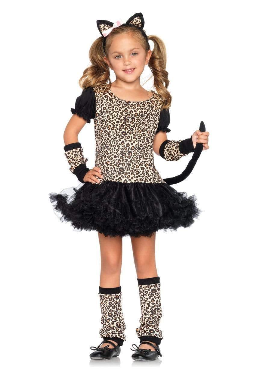 Girl's Pretty Little Leopard Costume - Image 3