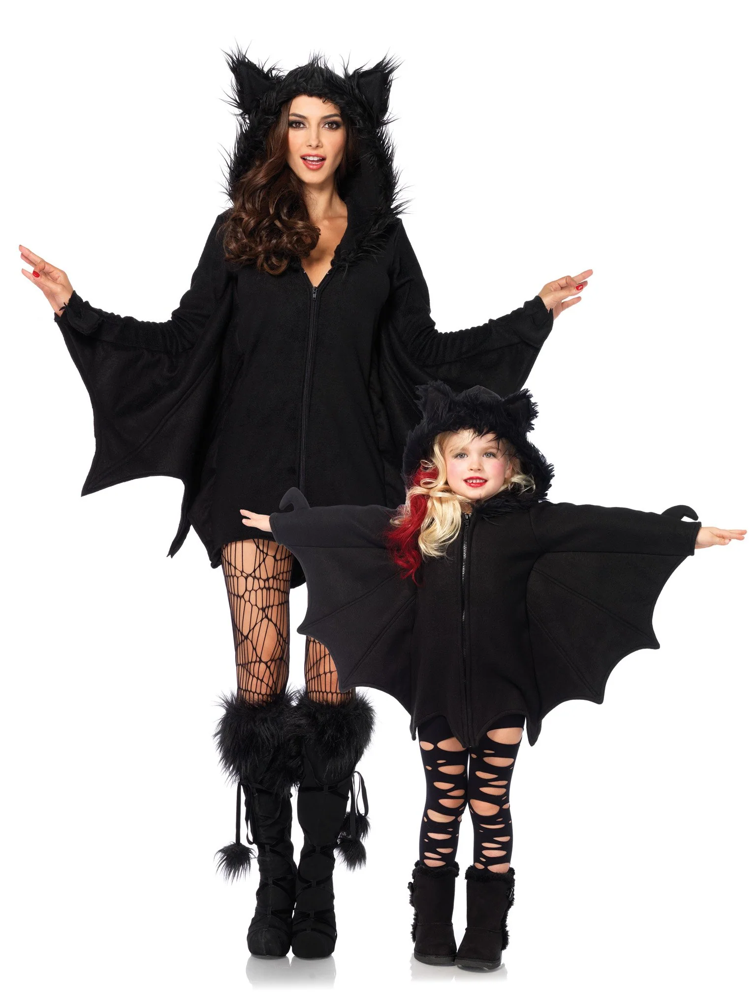 Girl's Cozy Bat Costume - Image 3