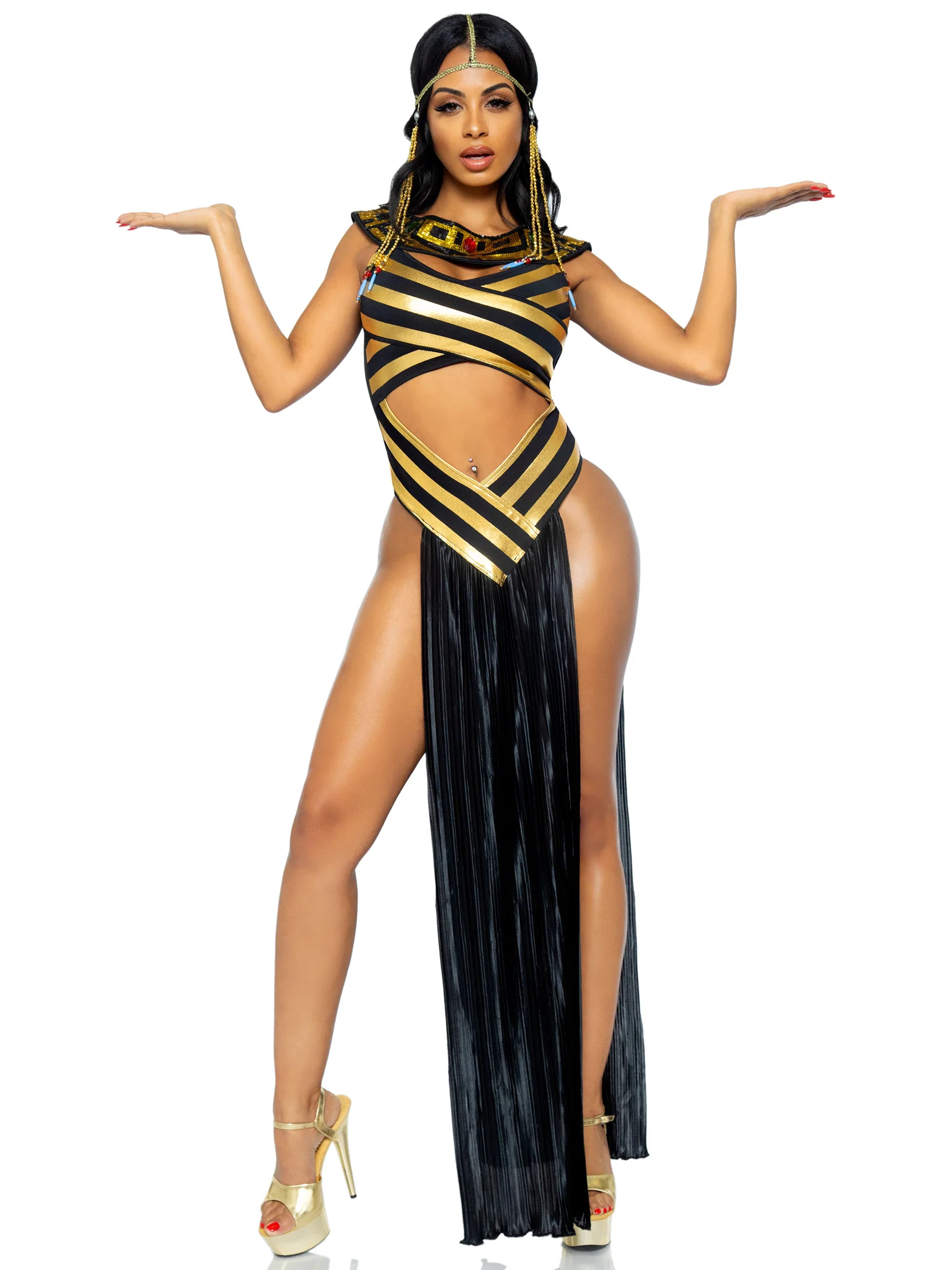 Nile Queen Catsuit Costume - Image 4