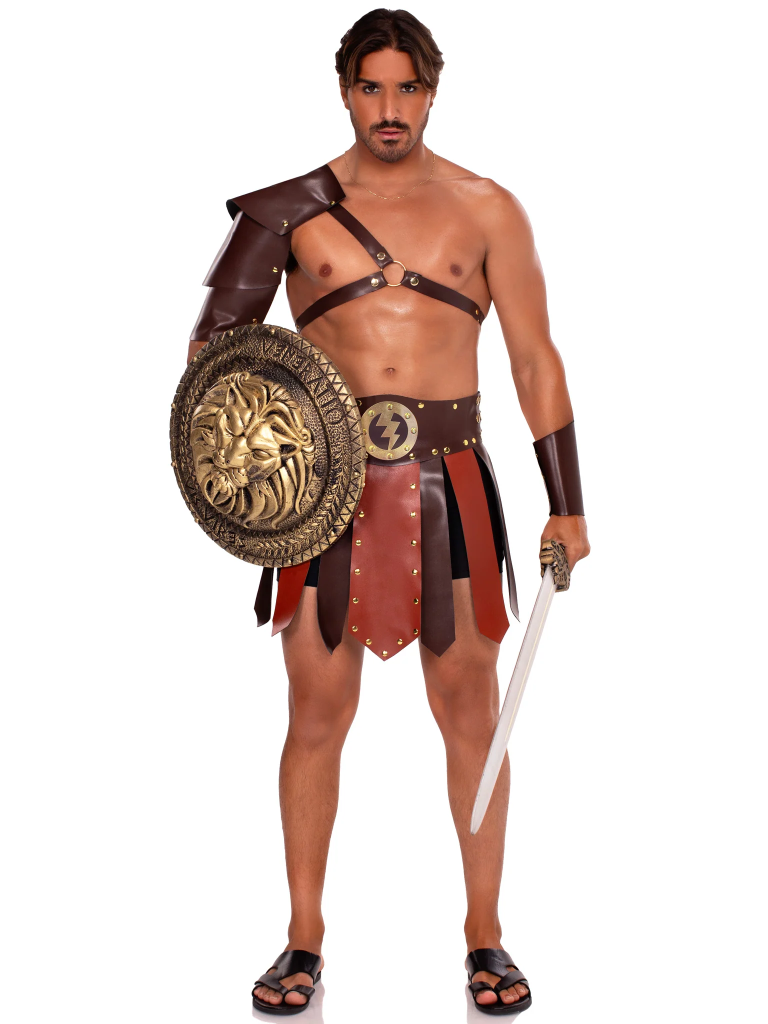 Men's Gladiator Costume - Image 4