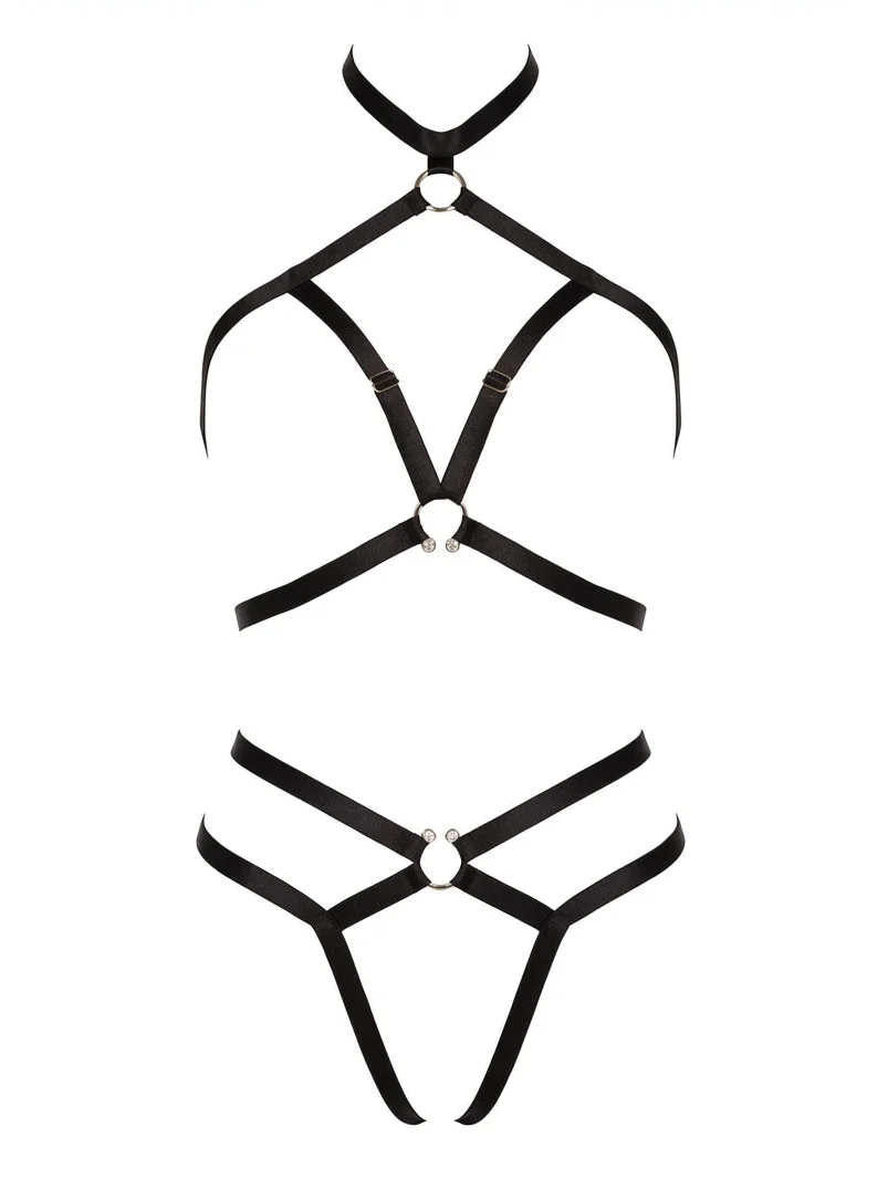 Tongue Tied Harness Teddy - Image 4