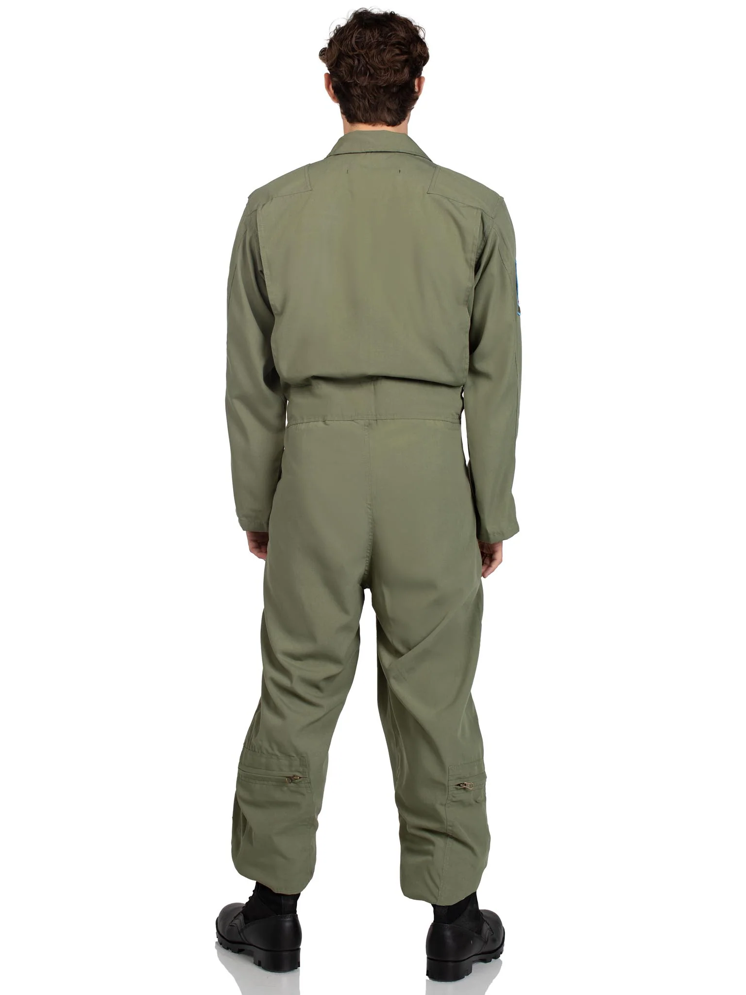 Men's Top Gun Costume Flight Suit - Image 6