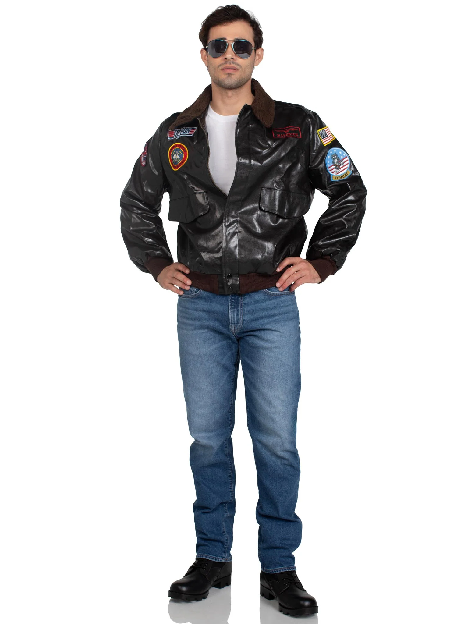 Top Gun Top of Class Couple's Costume - Image 4