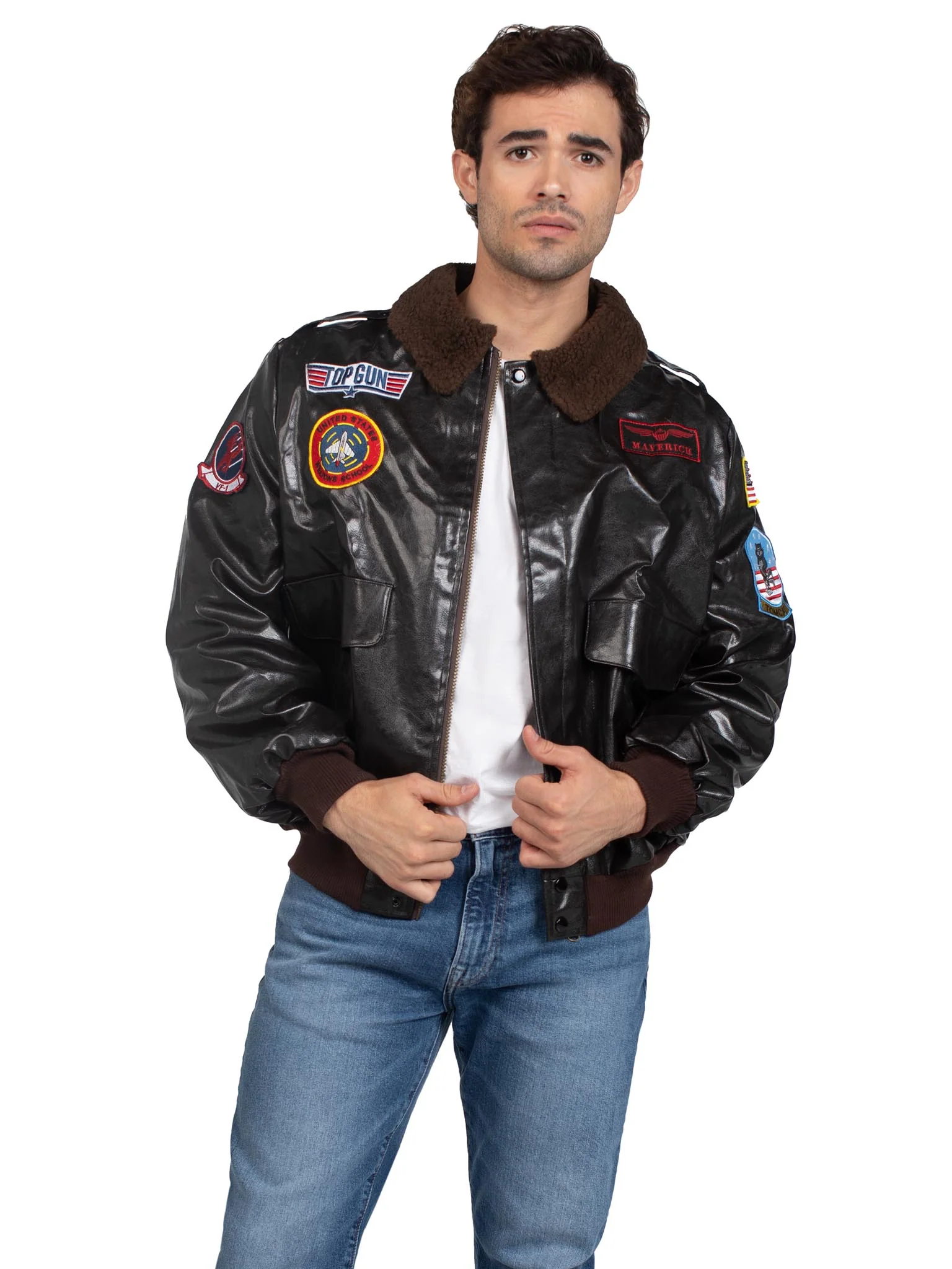Top Gun Top of Class Couple's Costume - Image 9
